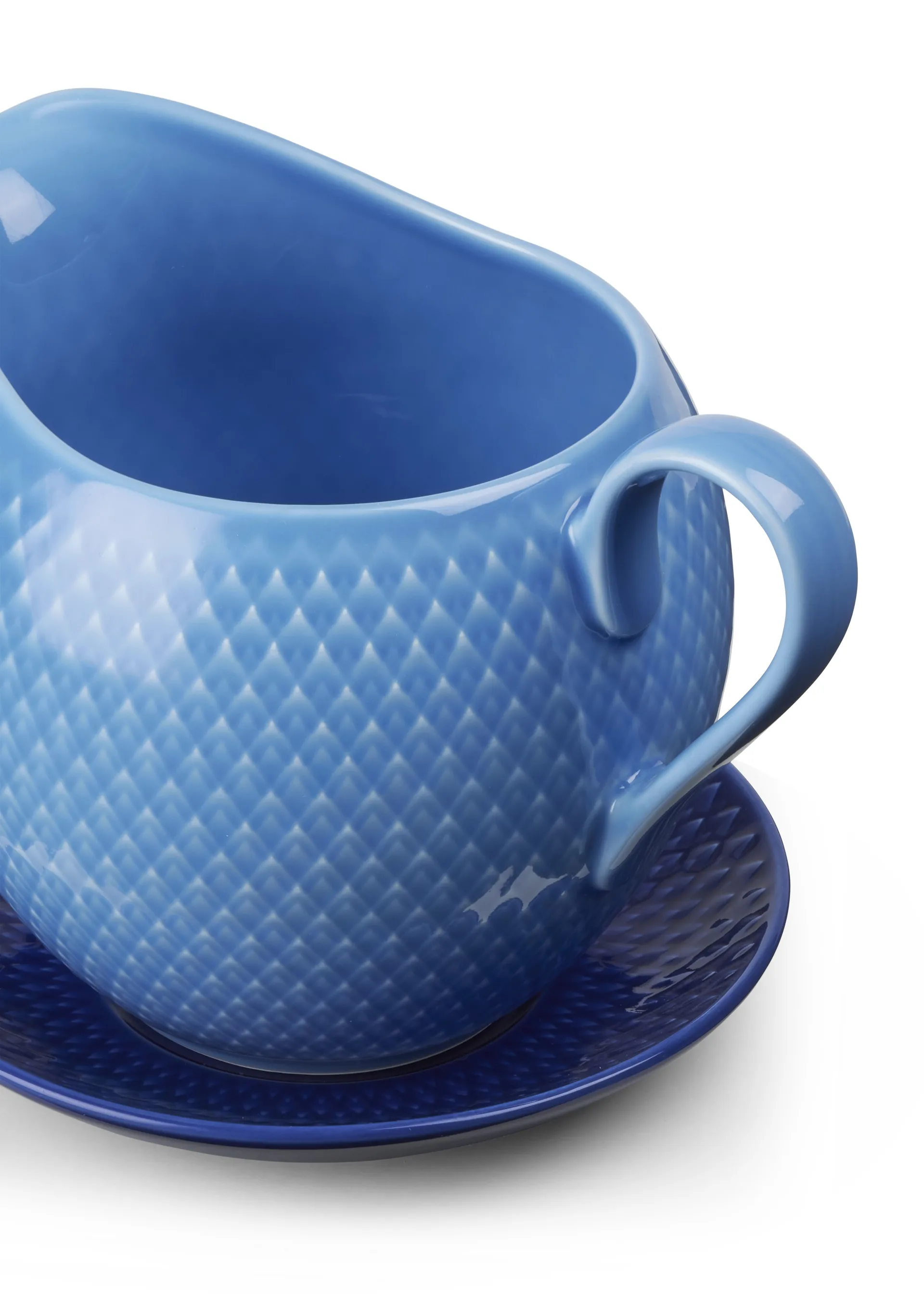Rhombe 调味壶 670ml, 蓝色 Lyngby Porcelæn