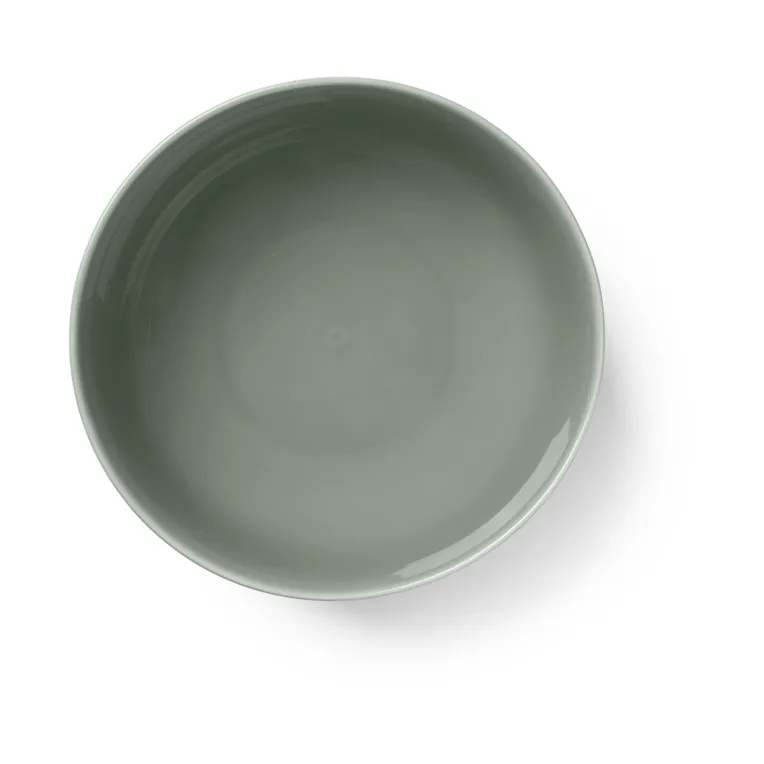 Rhombe Earth 碗Ø13cm, 苔藓绿 Lyngby Porcelæn