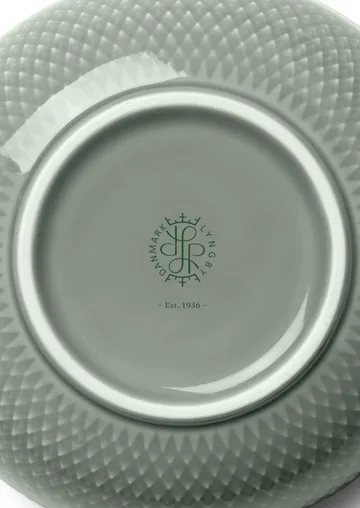 Rhombe Earth 碗Ø13cm - 苔藓绿 - Lyngby Porcelæn