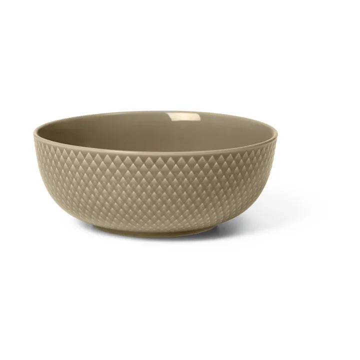 Rhombe Earth 碗Ø15.5cm - 陶土色 - Lyngby Porcelæn