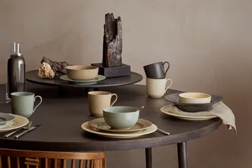 Rhombe Earth 碗Ø15.5cm - 陶土色 - Lyngby Porcelæn