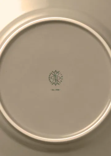 Rhombe Earth 午餐盘Ø23cm - 陶土色 - Lyngby Porcelæn