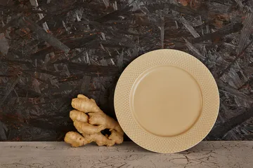 Rhombe Earth 餐盘Ø27cm - 大理石纹 - Lyngby Porcelæn