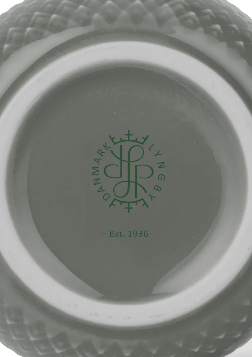 Rhombe Earth 马克杯390ml, 苔藓绿 Lyngby Porcelæn