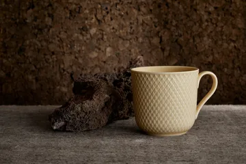 Rhombe Earth 马克杯390ml - 大理石纹 - Lyngby Porcelæn