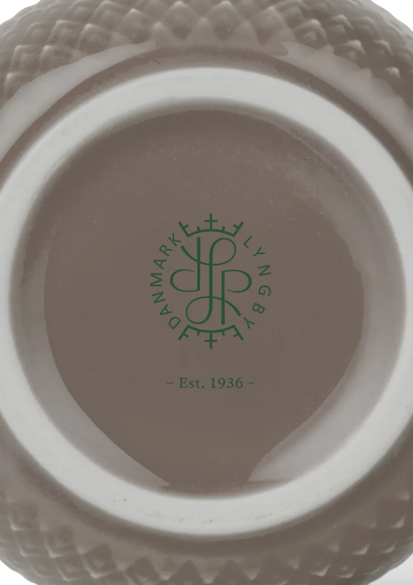Rhombe Earth 马克杯390ml, 陶土色 Lyngby Porcelæn