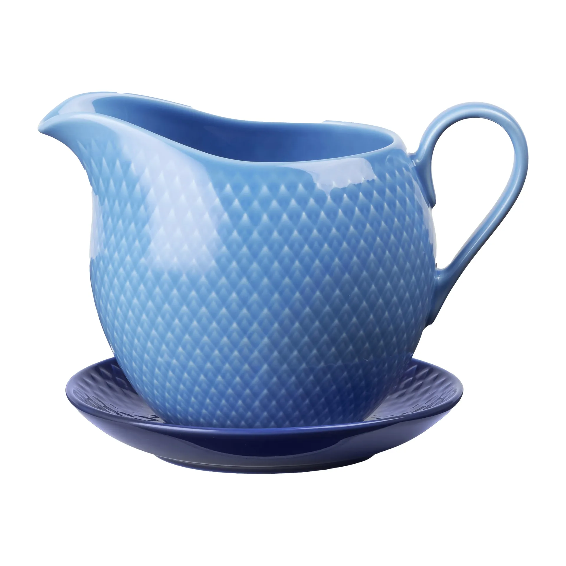 Rhombe sauce jug 67 cl, 蓝色 Lyngby Porcelæn
