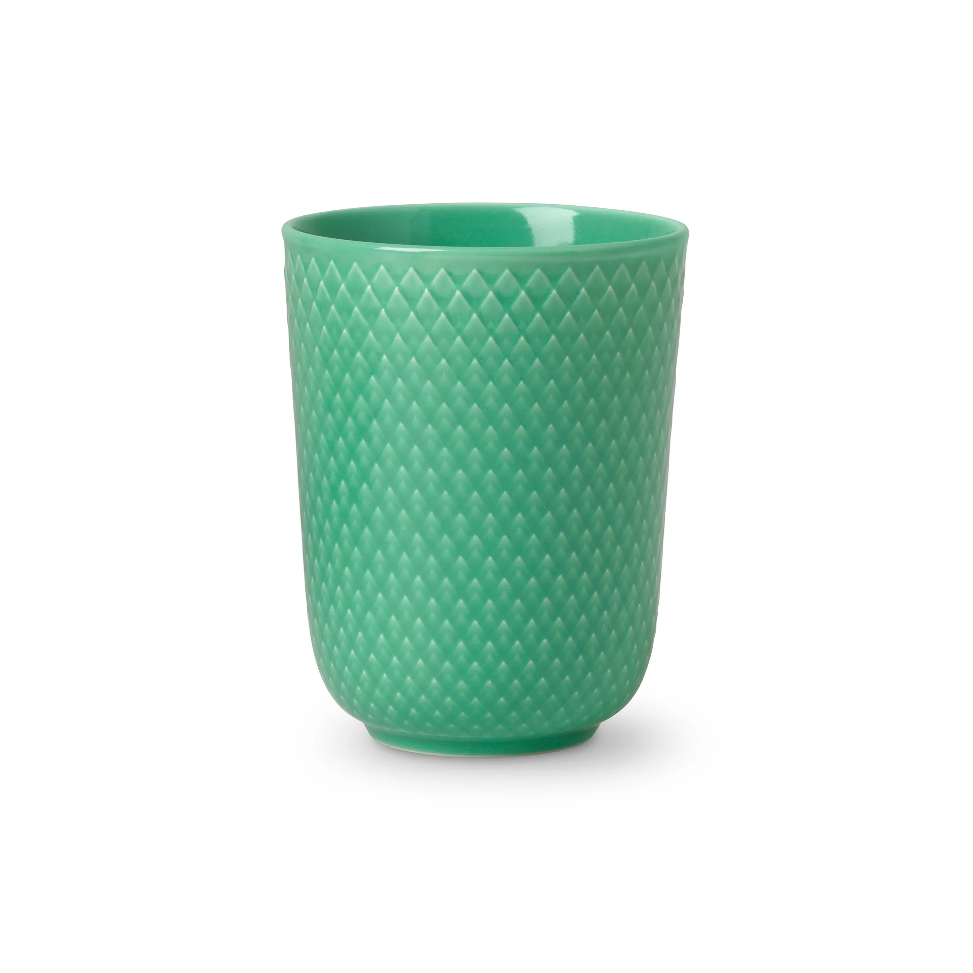 Rhombe无柄马克杯330ml, 绿色 Lyngby Porcelæn