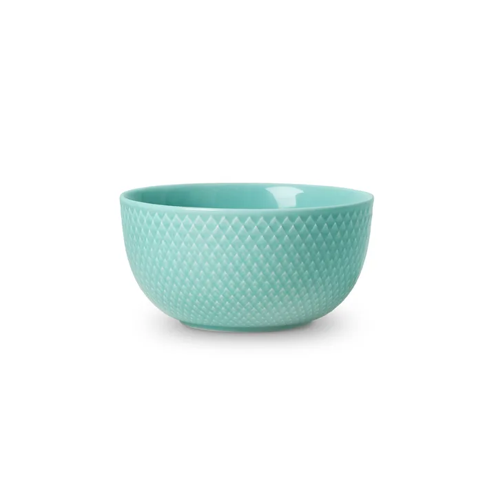 Rhombe碗500ml - 水绿色 - Lyngby Porcelæn