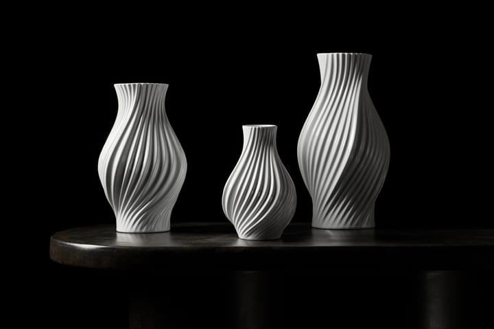 Twist 花�瓶 25 cm, 白色 Lyngby Porcelæn