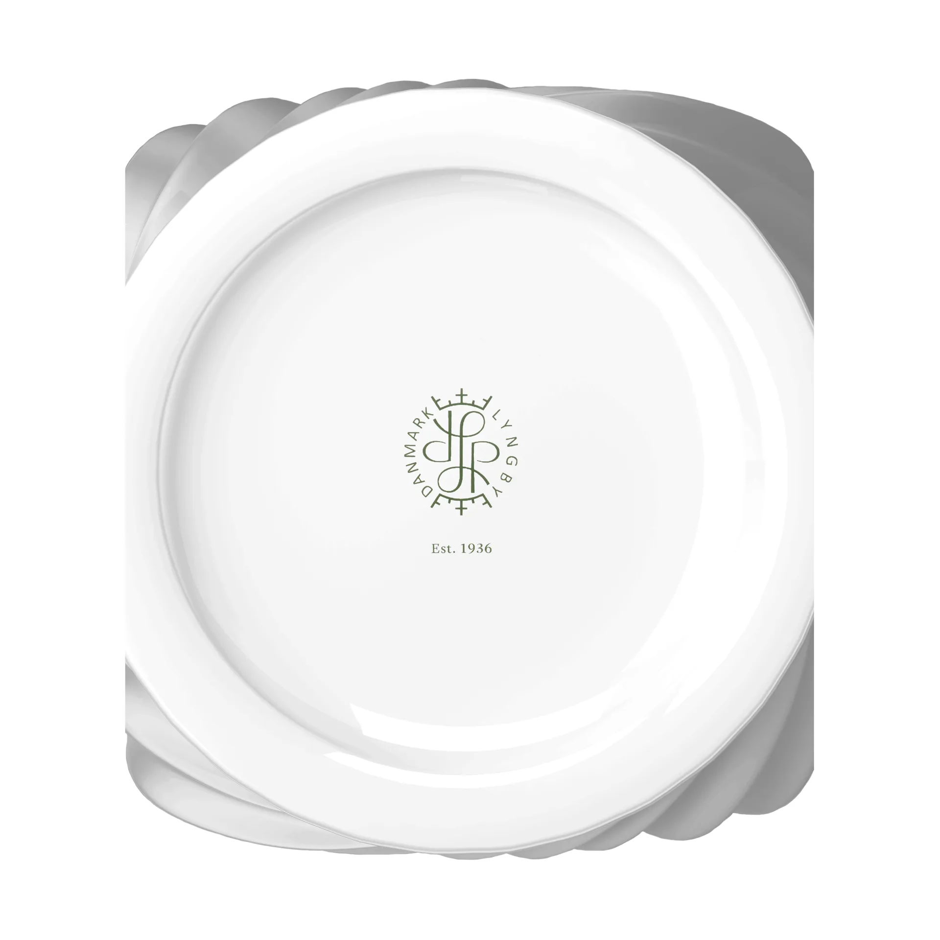 Twist 花瓶 31 cm, 白色 Lyngby Porcelæn