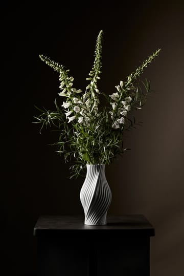 Twist 花瓶 31 cm - 白色 - Lyngby Porcelæn