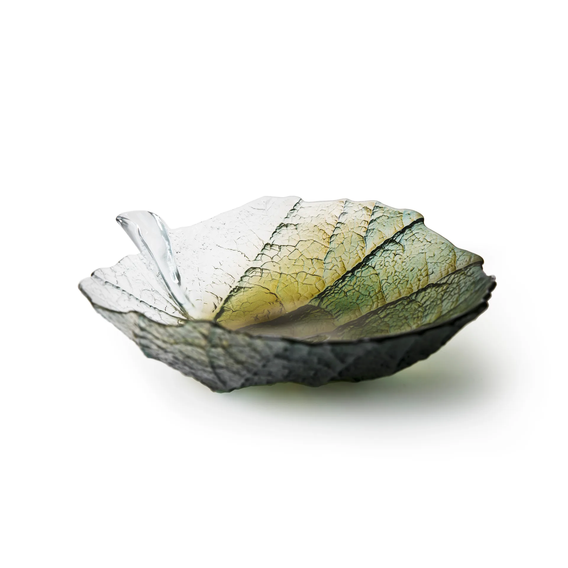 Folia 碗  large, Forest 绿色 Målerås Glasbruk