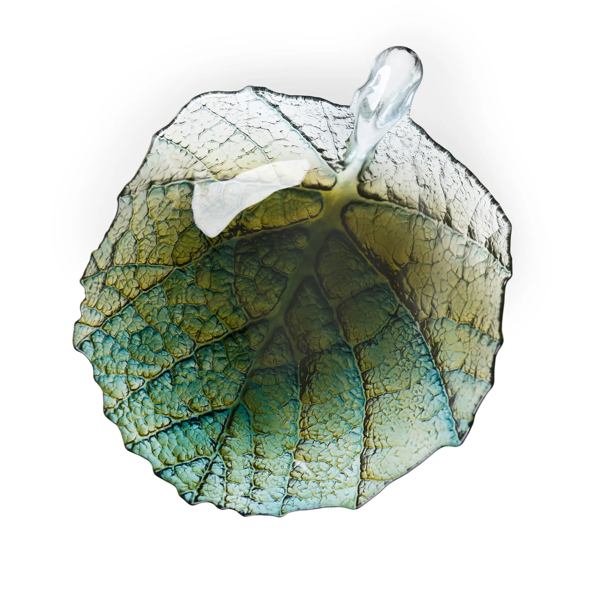 Folia 碗  large, Forest 绿色 Målerås Glasbruk