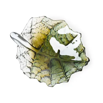 Folia 碗  medium - Forest 绿色 - Målerås Glasbruk