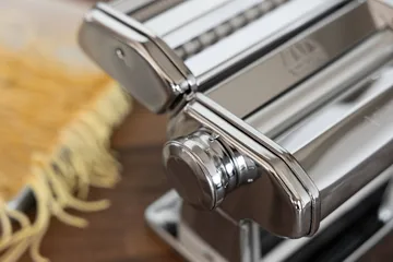 Marcato Atlas150+家用手摇压面机 - 钢色 - Marcato