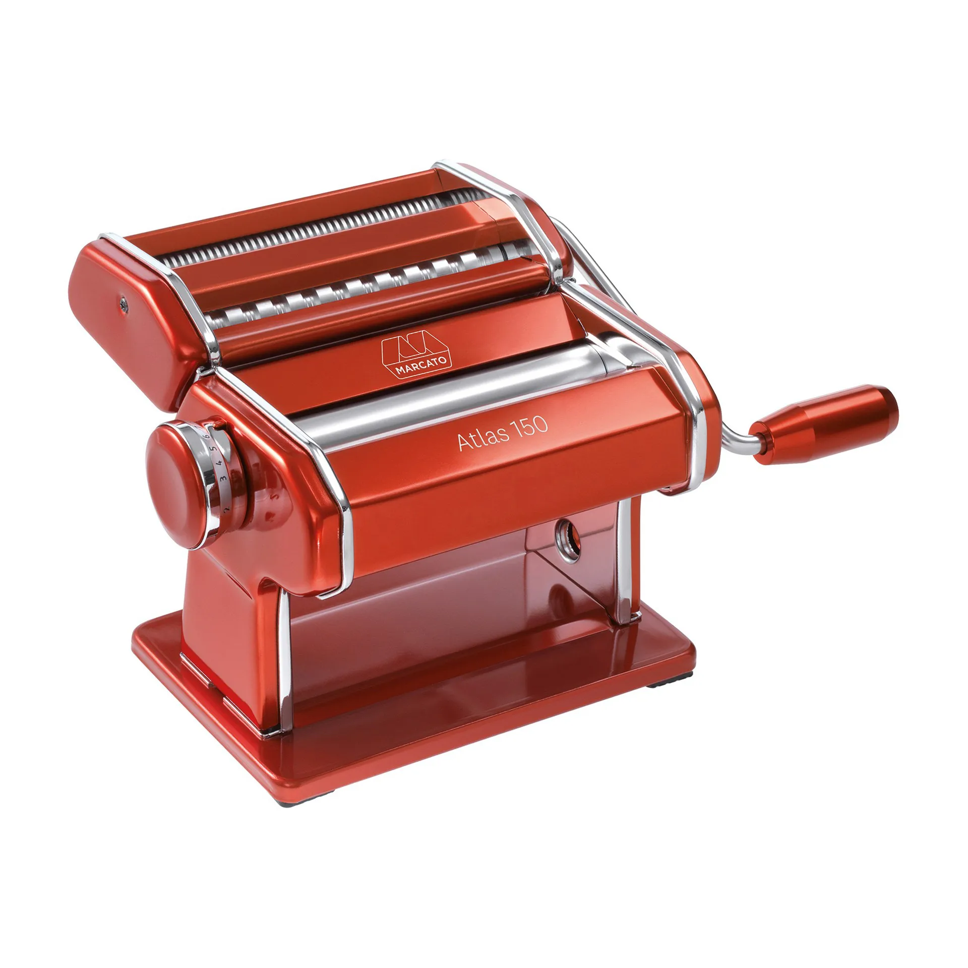 Marcato pasta machine Atlas 150 Design, 红色 Marcato