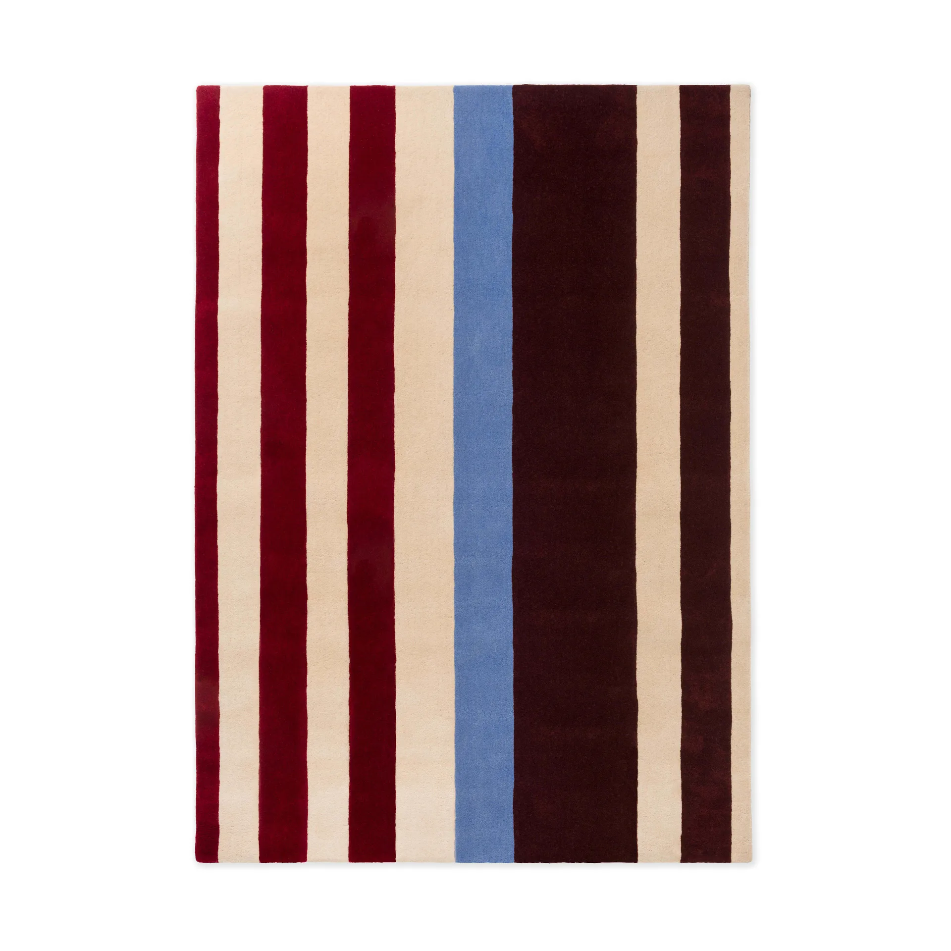 Ralli 羊毛地毯, Burnt 橙色, 140x200 cm Marimekko