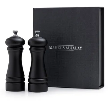 Markus salt- & pepper mill set - 黑色 - Markus Aujalay