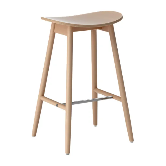 Icha barstool 65 cm 凳子, Beech Massproductions
