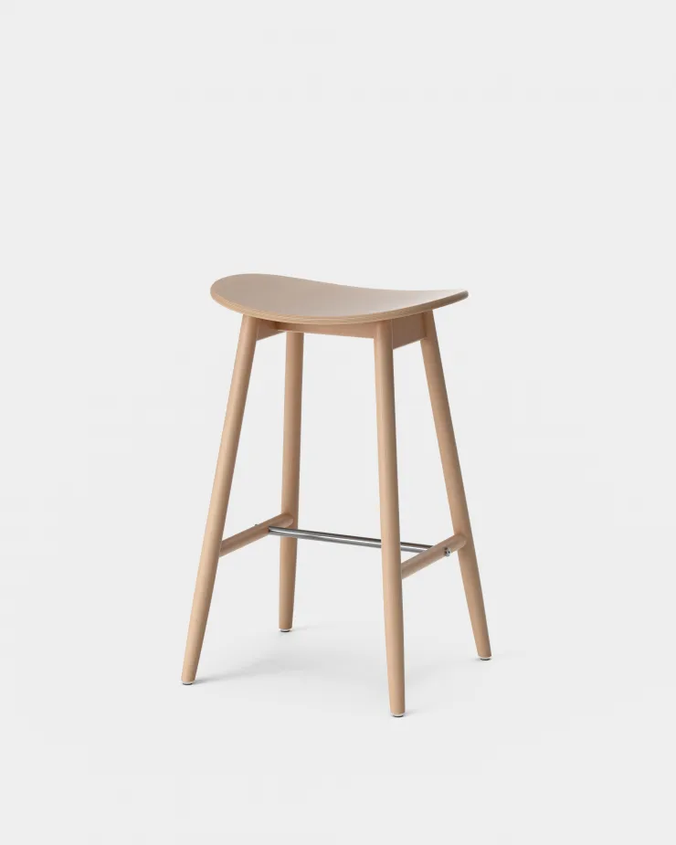 Icha barstool 65 cm 凳子, Beech Massproductions