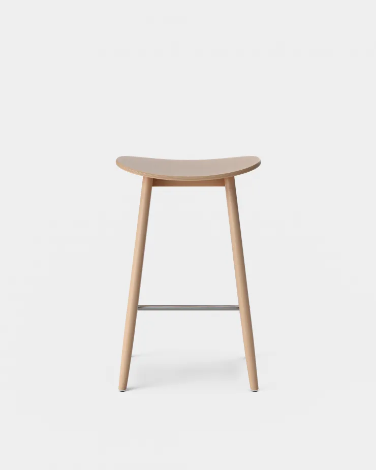Icha barstool 65 cm 凳子, Beech Massproductions
