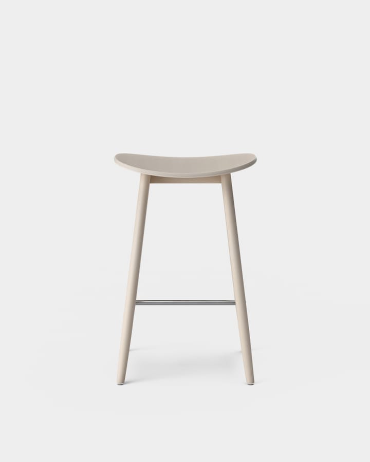 Icha barstool 65 cm 凳子, 白色-oiled oak Massproductions