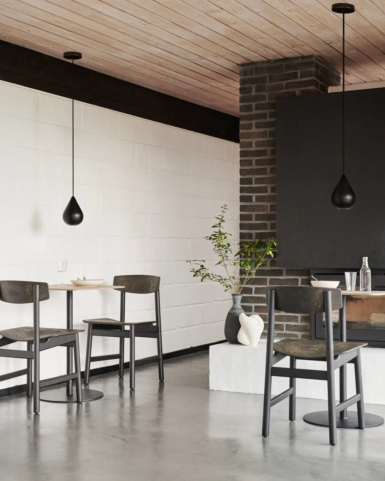 Conscious BM3162 椅子, 黑色 beech-coffee waste 黑色 Mater