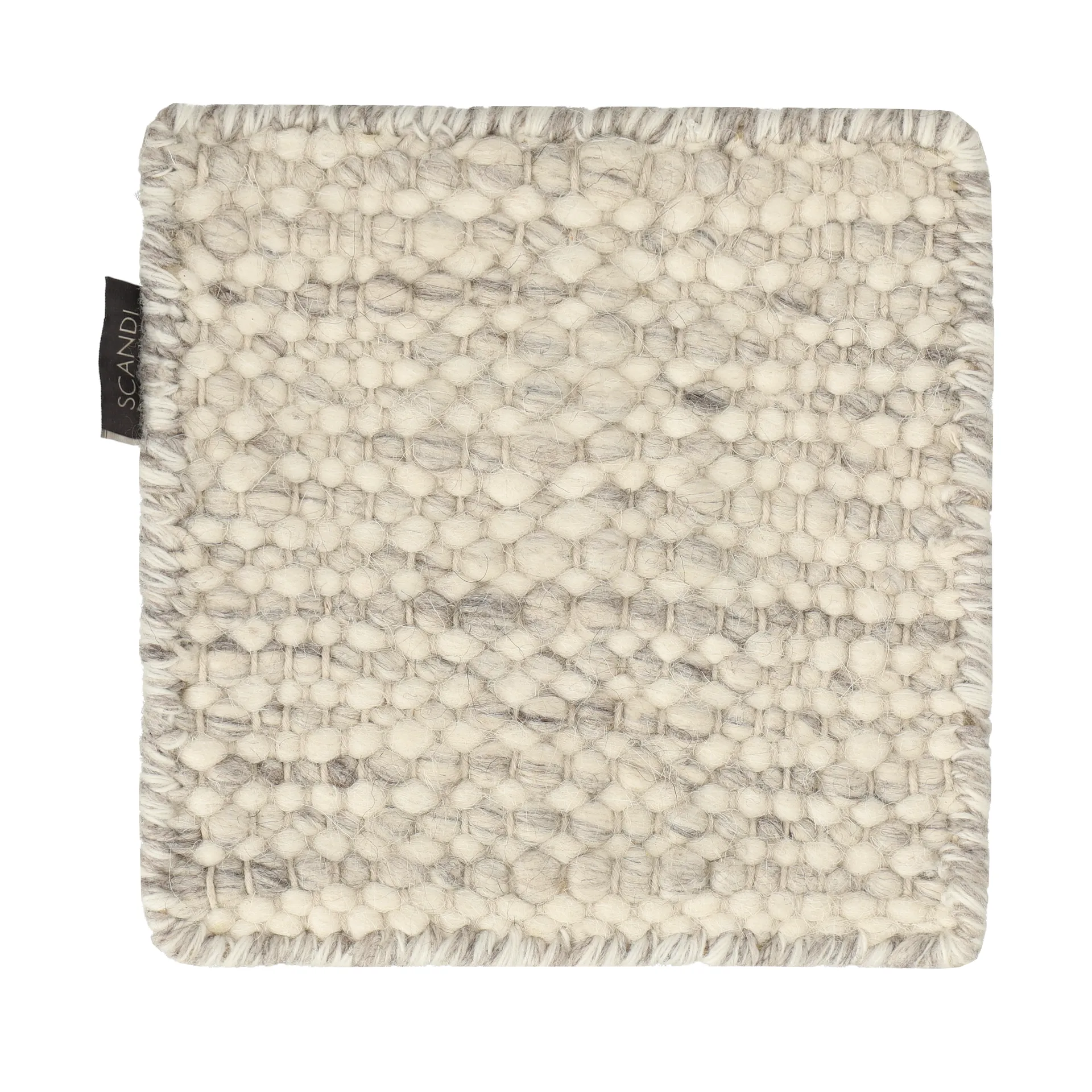 样品垫 小鹿色羊毛地毯, 白色 Material Samples