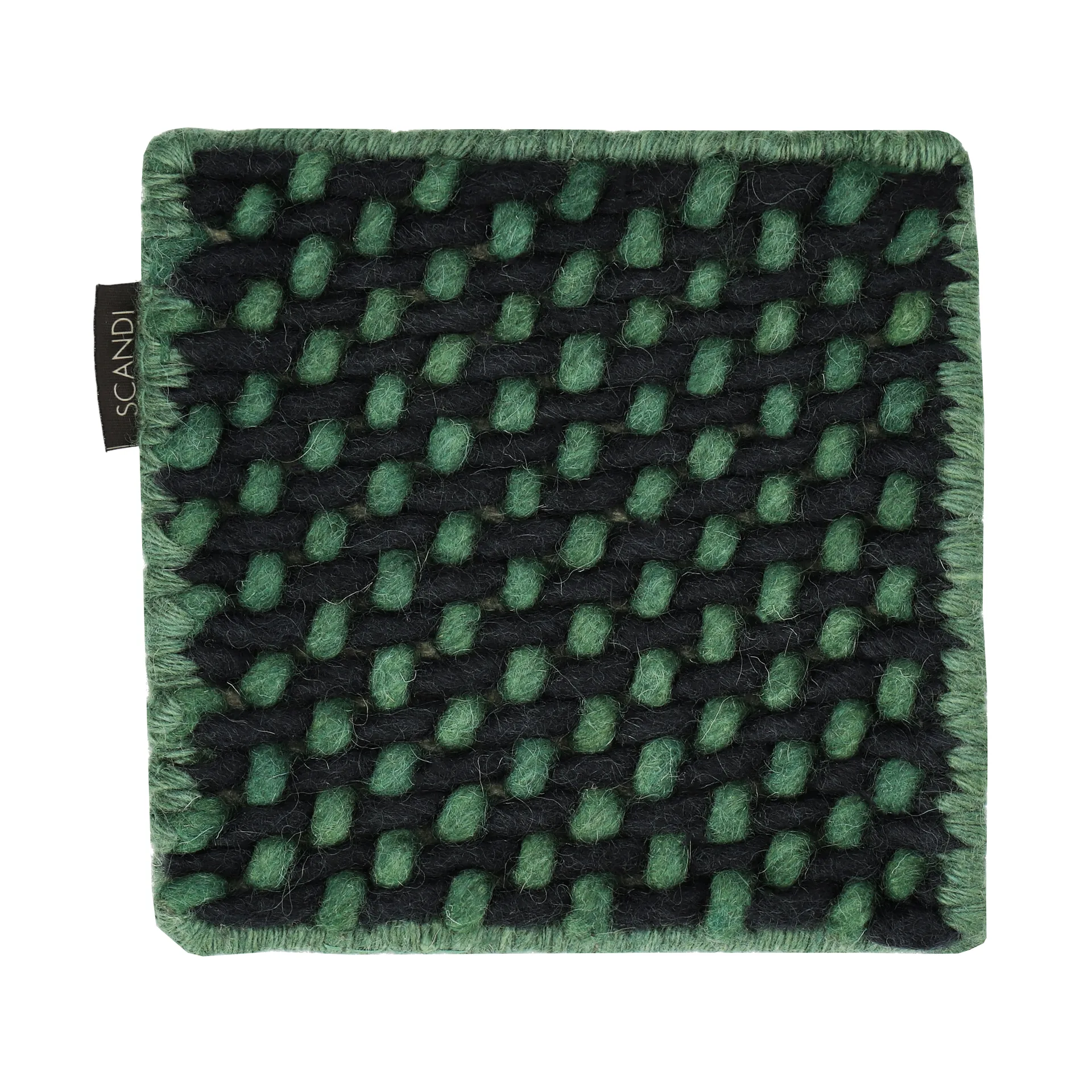 样品 山丘羊毛地毯, 蓝绿拼色 Material Samples