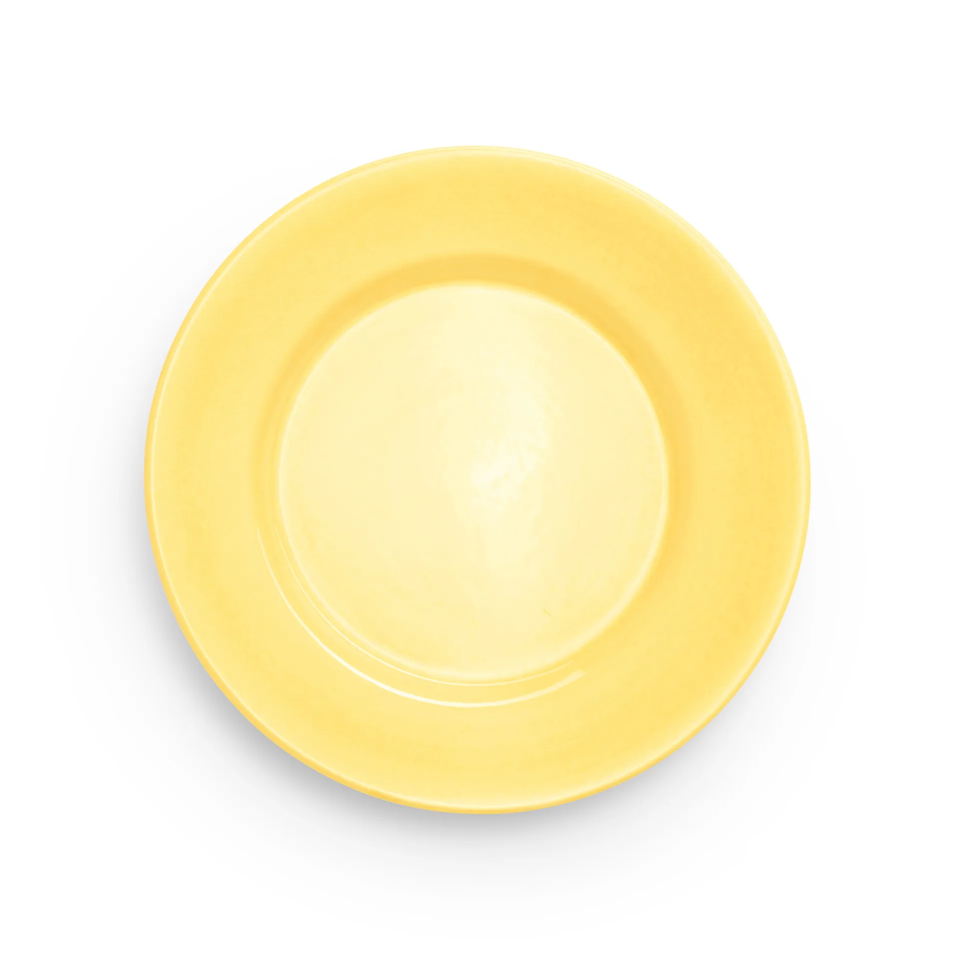 Basic 盘子25cm, 黄色 Mateus