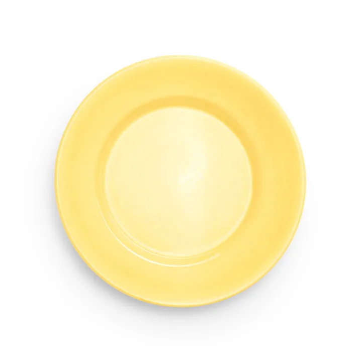 Basic 盘子25cm - 黄色 - Mateus