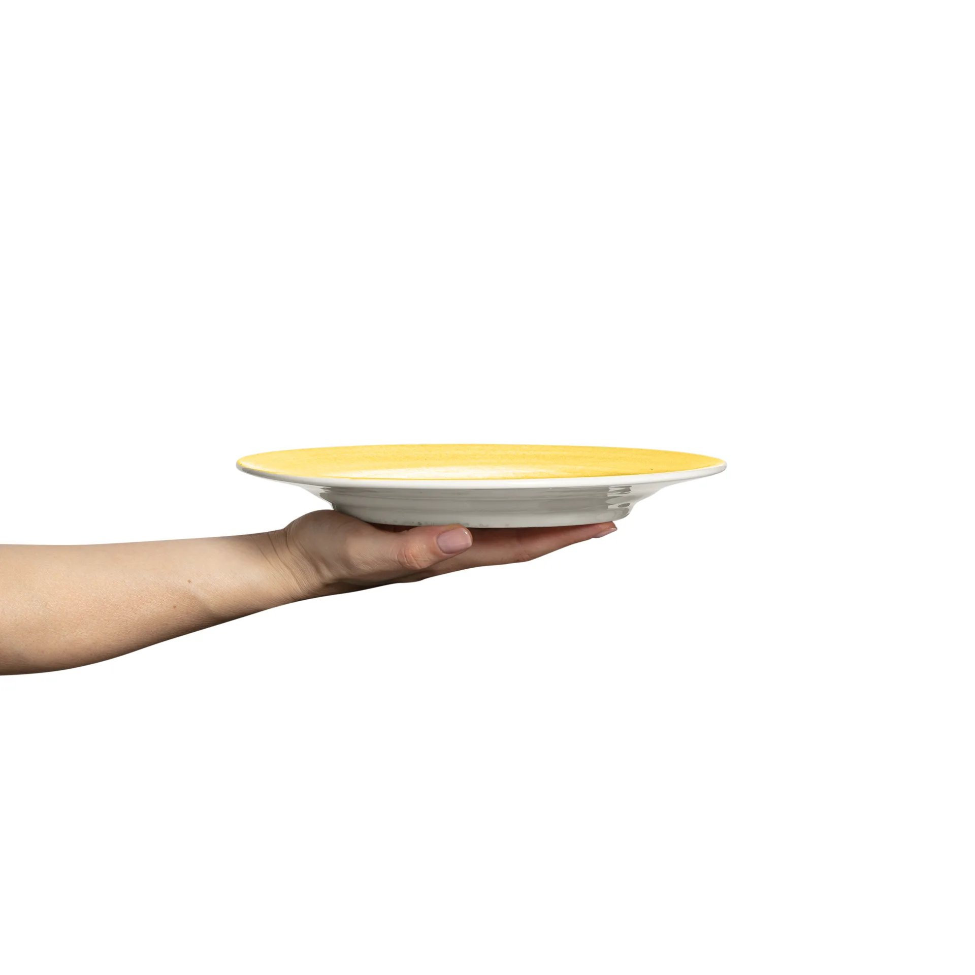 Basic 盘子25cm, 黄色 Mateus