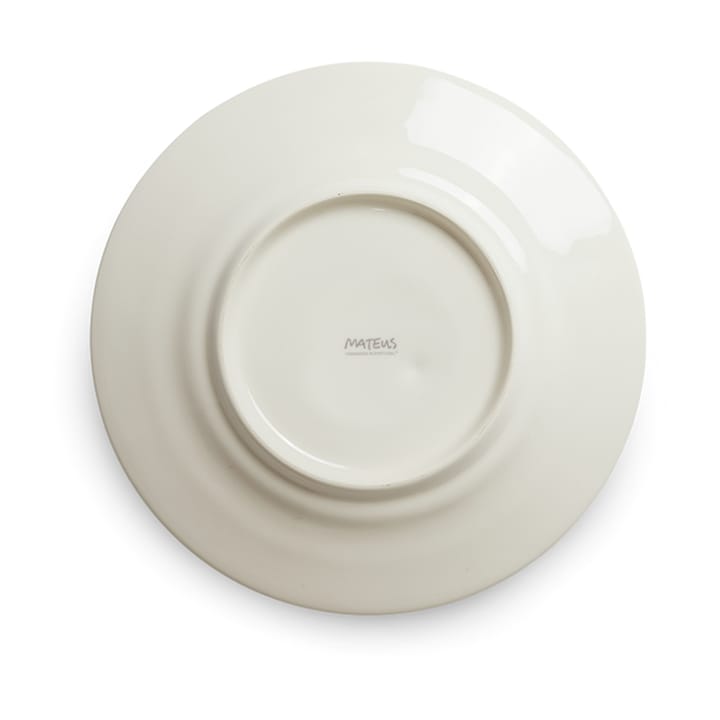 Basic Christmas 盘子 Ø21 cm, White-multi Mateus
