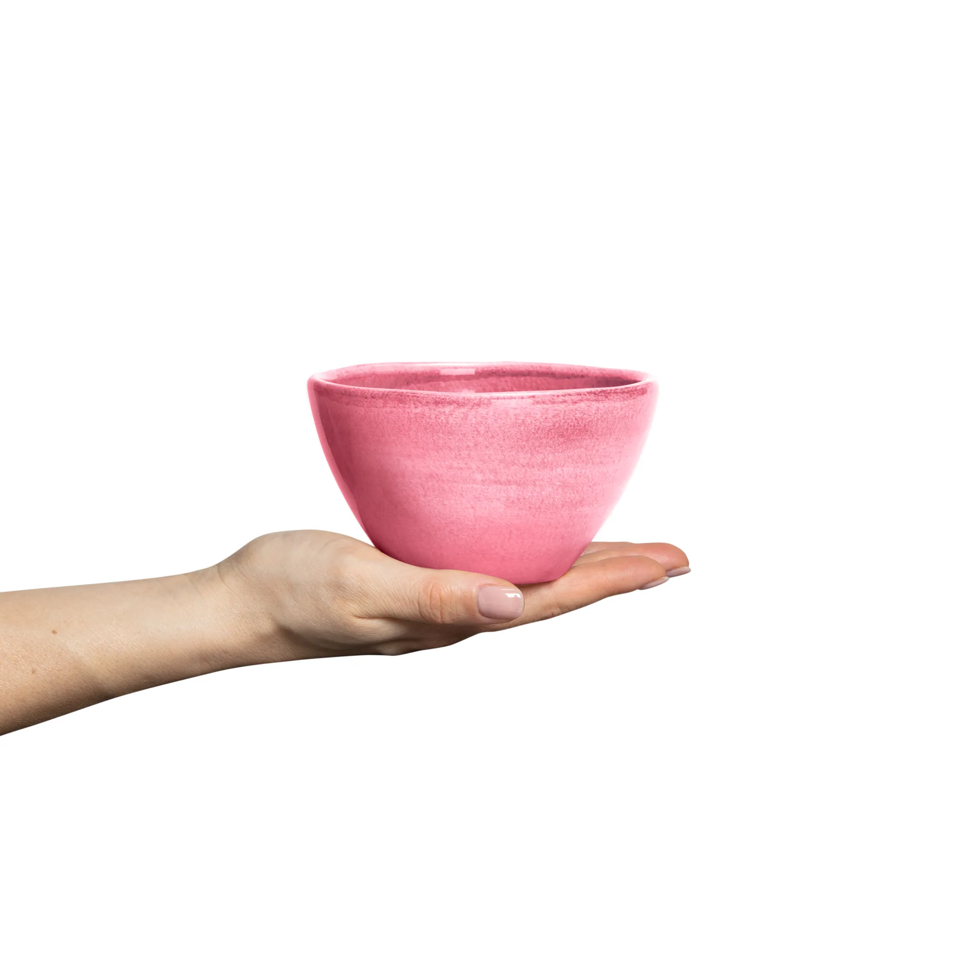 Basic organic 碗  12 cm, 粉色 Mateus