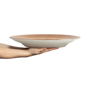 Basic serving platter Ø41 cm - Cinnamon - Mateus