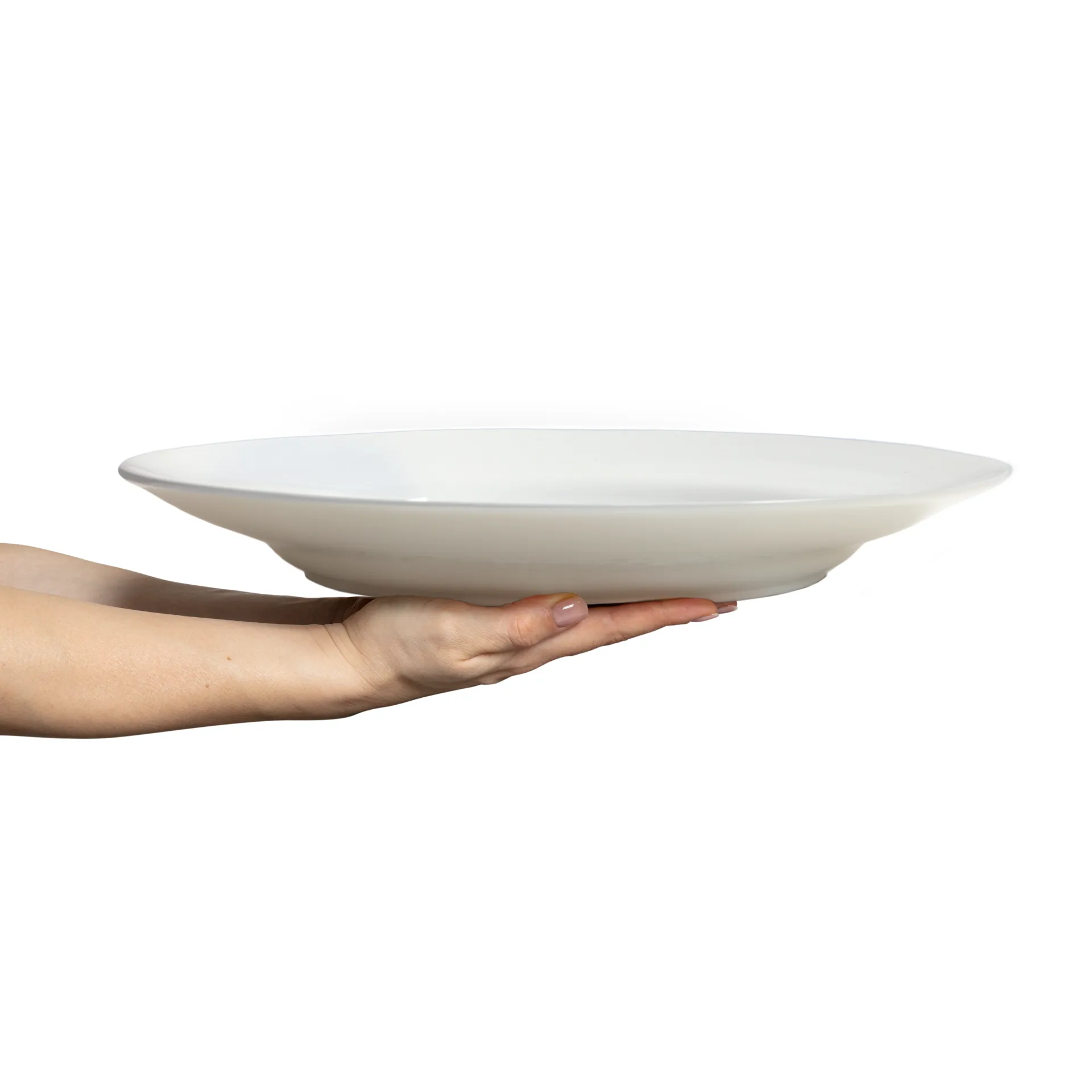 Basic serving platter Ø41 cm, 白色 Mateus