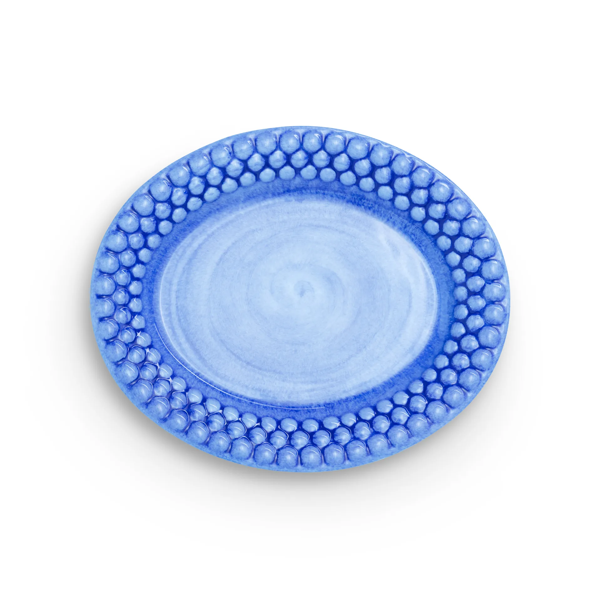 Bubbles 椭圆形盘20cm, 浅蓝色 Mateus