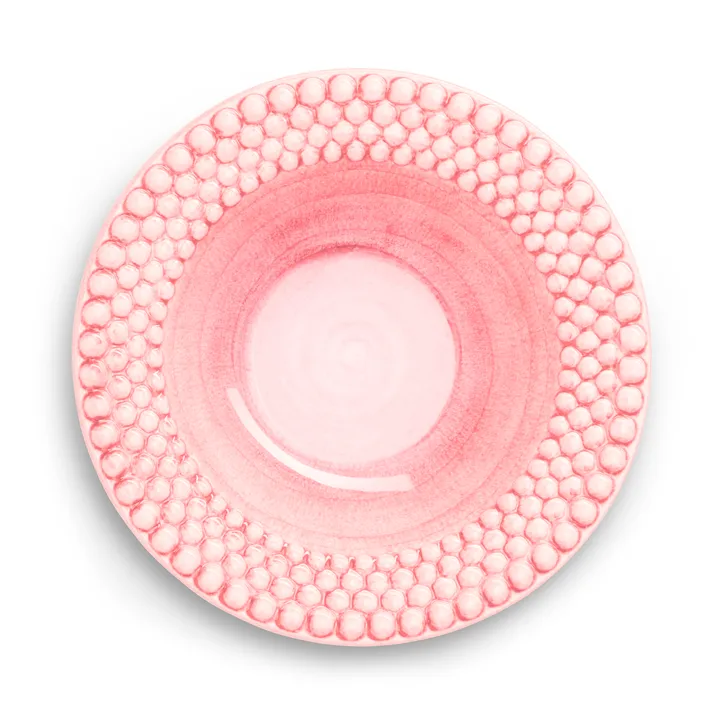 Bubbles 汤盘25cm - 浅粉色 - Mateus