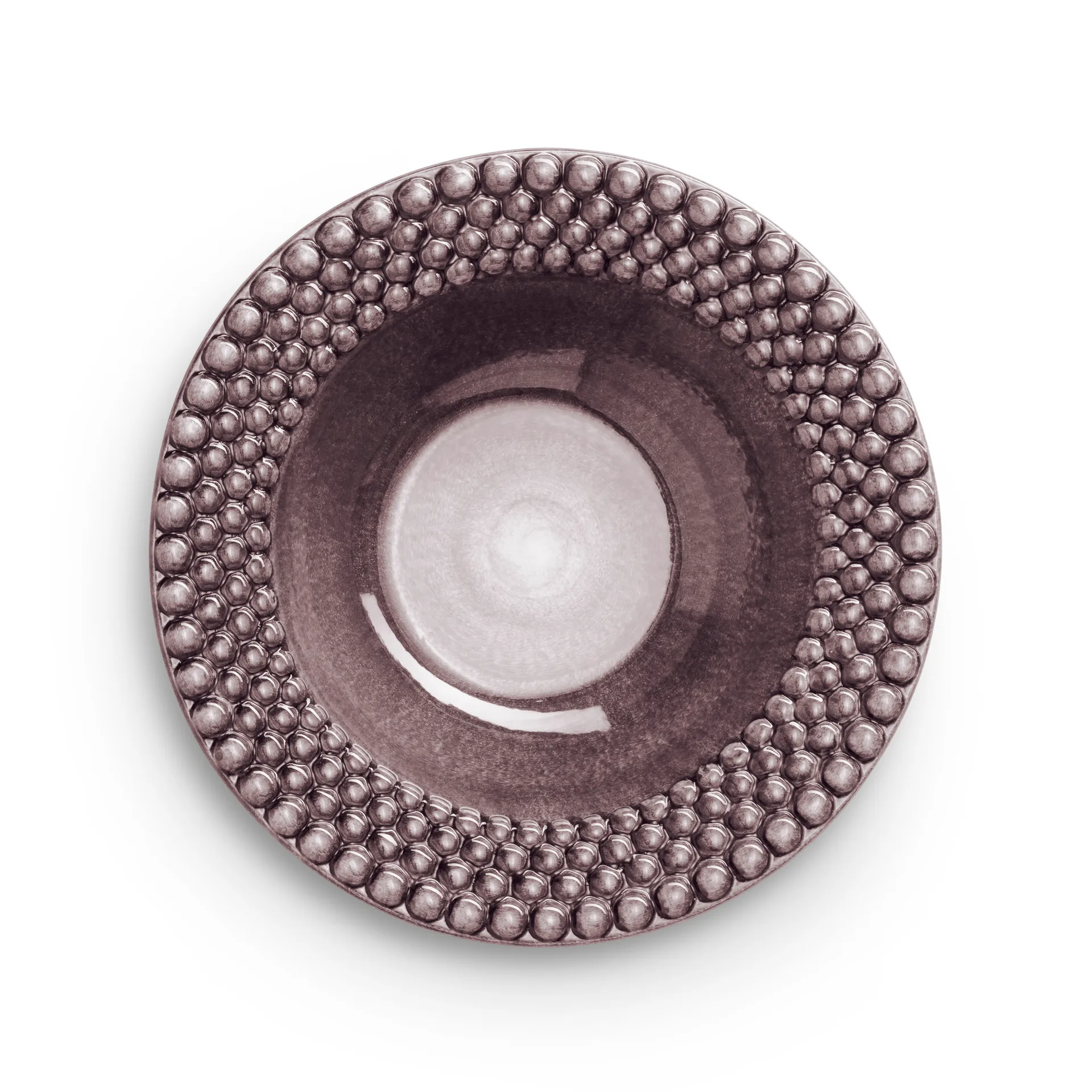 Bubbles 汤盘25cm, 深紫红色 Mateus