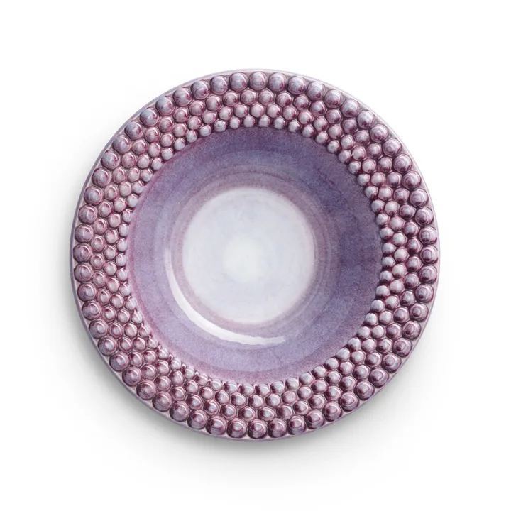 Bubbles 汤盘25cm - 紫罗兰色 - Mateus