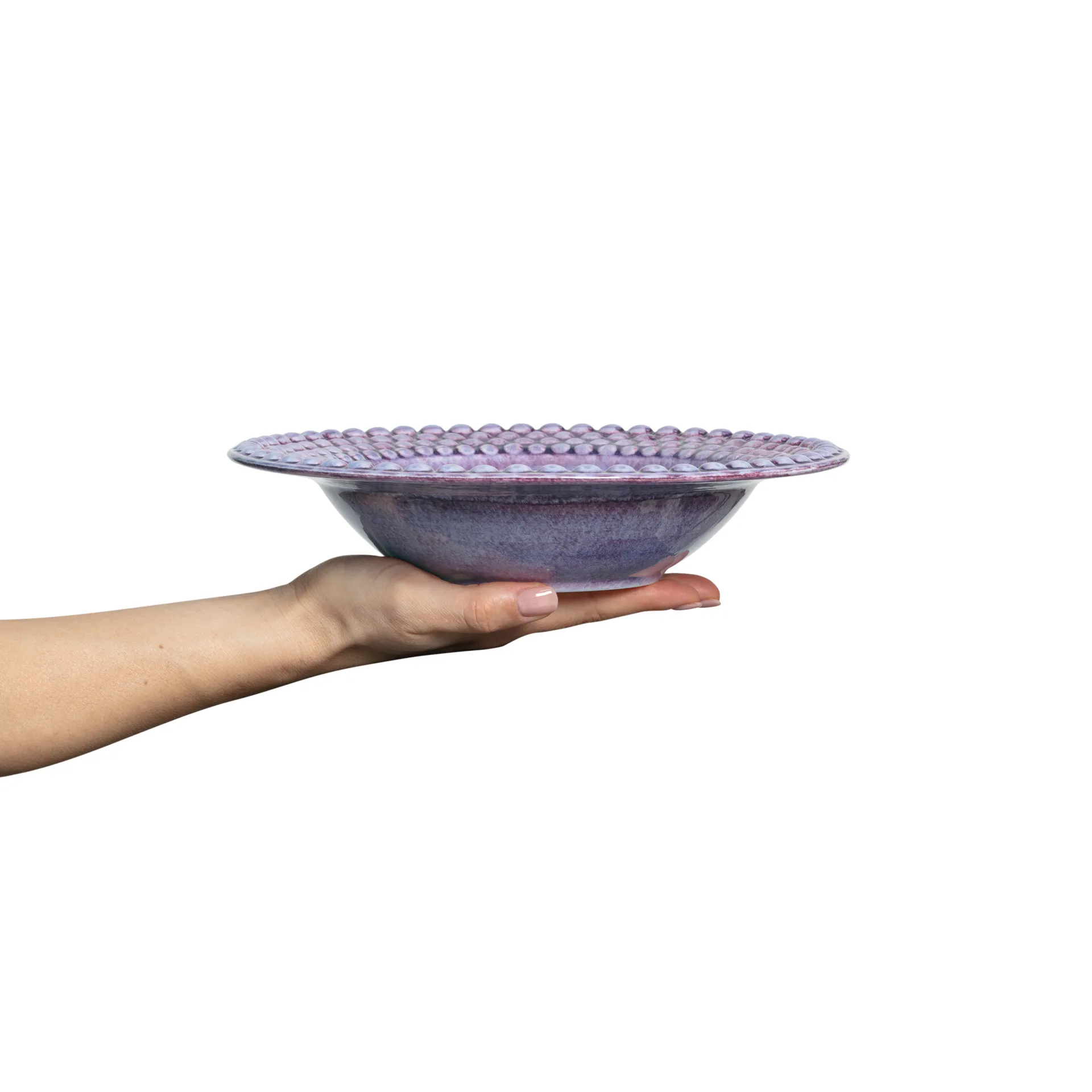 Bubbles 汤盘25cm, 紫罗兰色 Mateus
