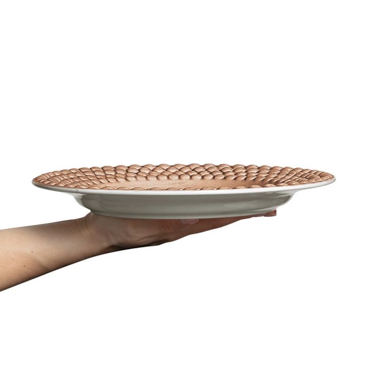 Bubbles 盘子 28 cm, cinnamon Mateus