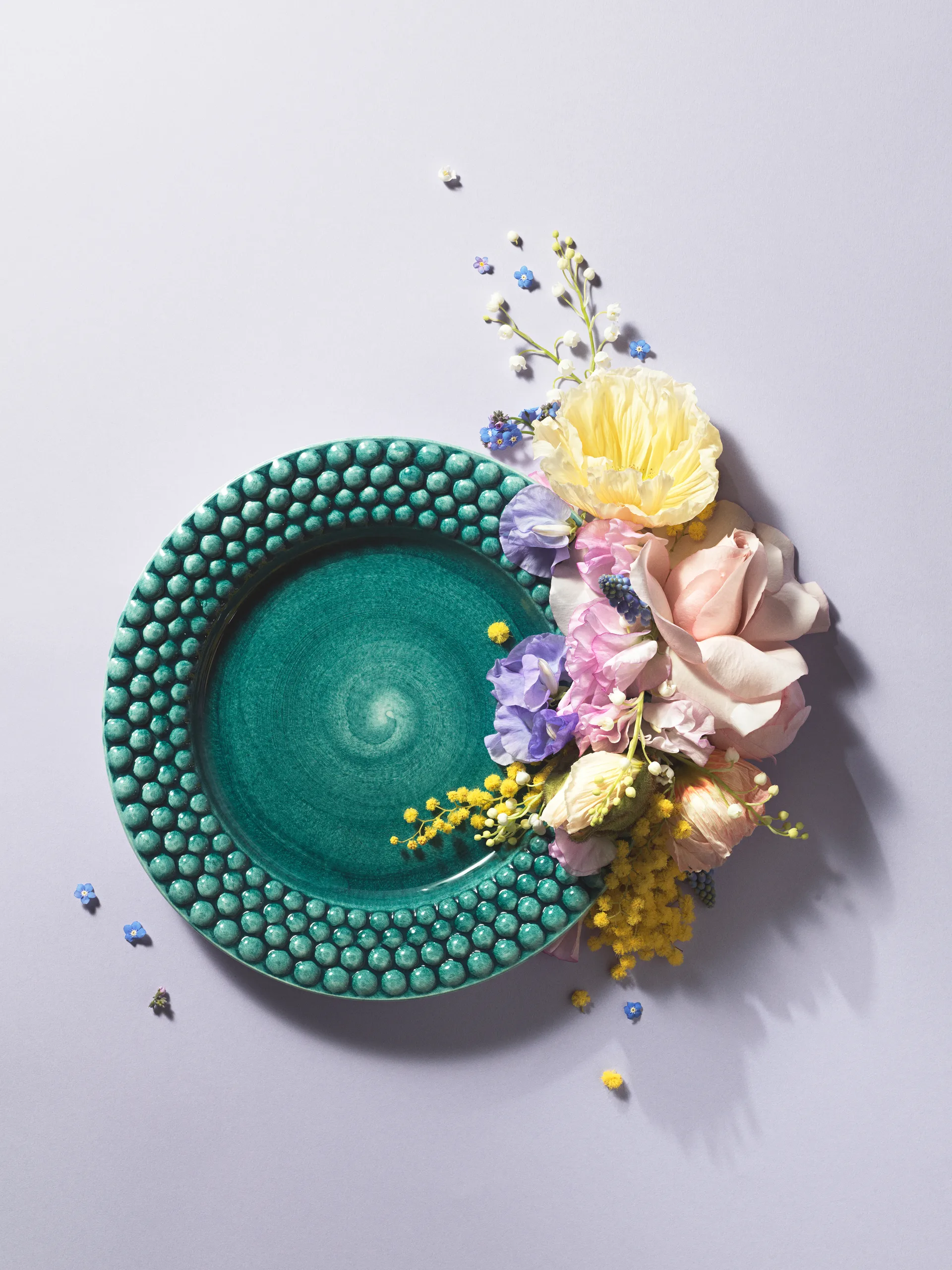 Bubbles 盘子 28 cm, Ocean Mateus