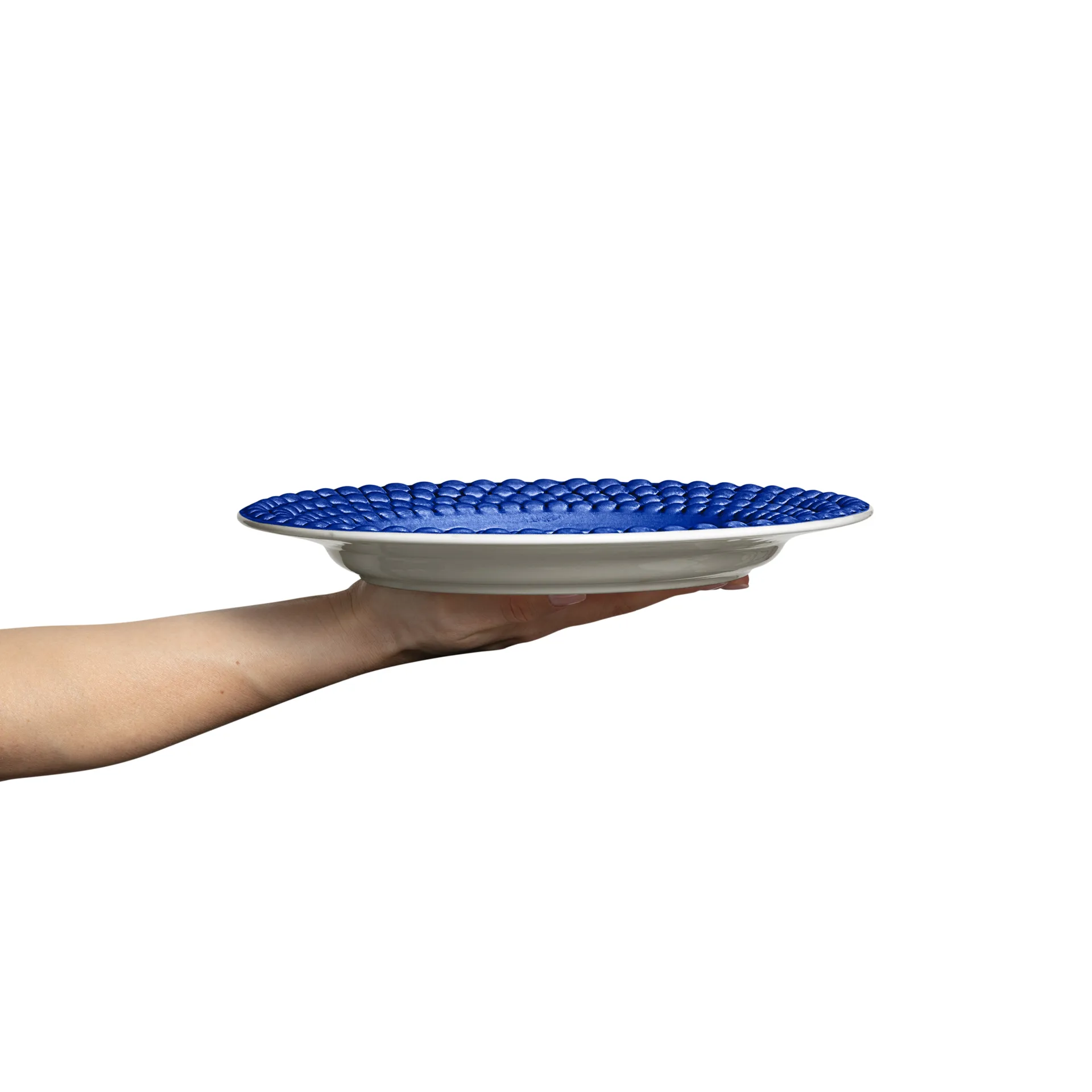 Bubbles 盘子 28 cm, 蓝色 Mateus