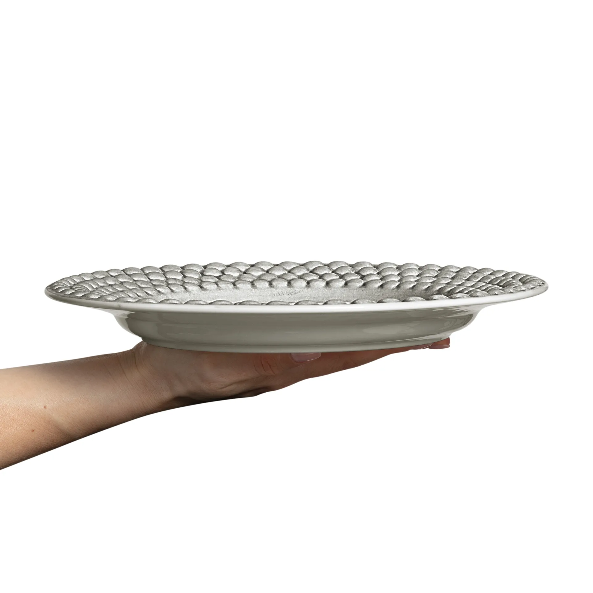 Bubbles 盘子28cm, 灰色 Mateus