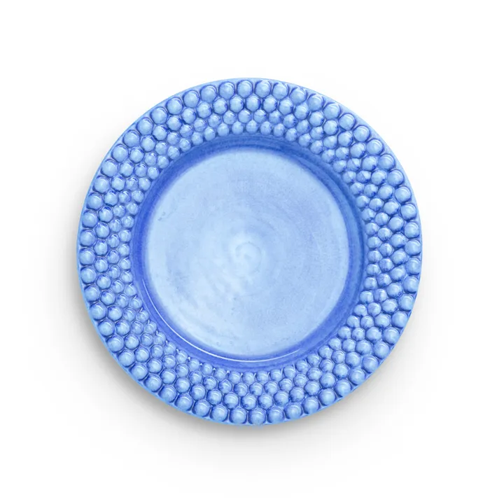 Bubbles 盘子28cm - 浅蓝色 - Mateus