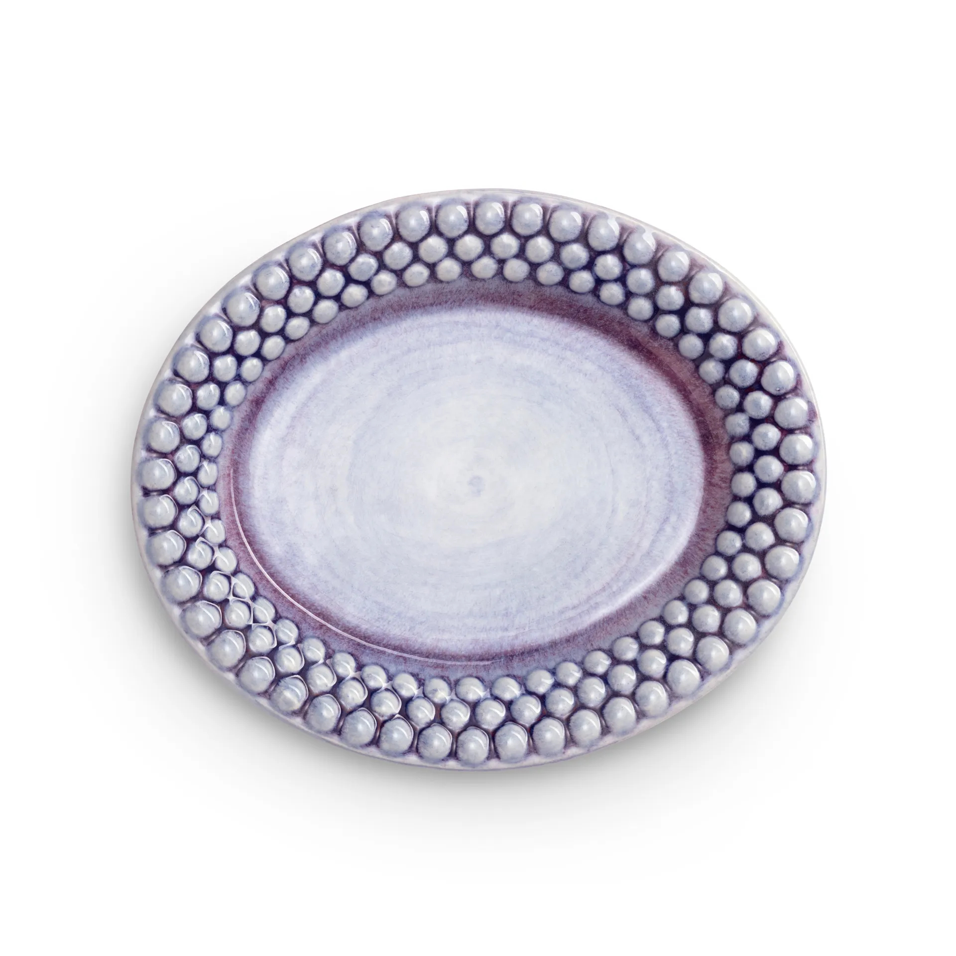 Bubbles oval 盘子 20 cm, Violet Mateus