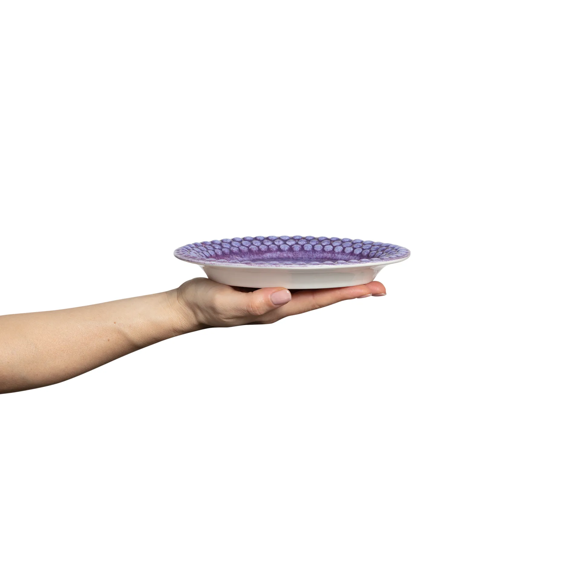 Bubbles oval 盘子 20 cm, Violet Mateus