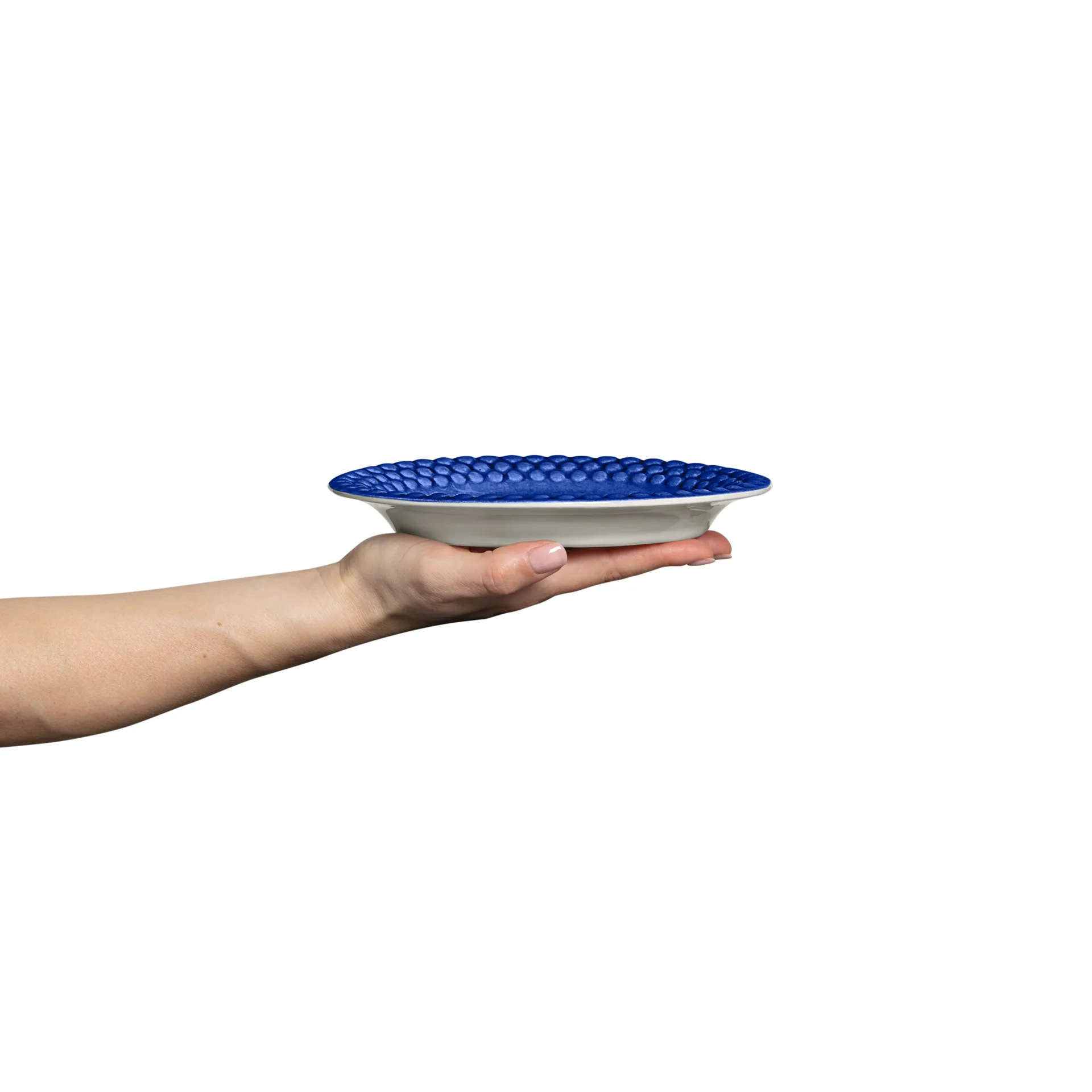 Bubbles oval 盘子 20 cm, 蓝色 Mateus